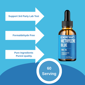 OEM/ODM methylen-blue-giọt giải pháp 60 ml chất lỏng cho người lớn phòng thí nghiệm thử nghiệm thành phần tinh khiết - Product Image 3