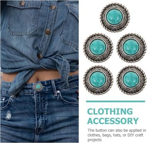 OATIPHO กระดุมตกแต่งสำหรับงาน DIY งานฝีมือหนัง สไตล์วินเทจ อุปกรณ์ยึดติด ไม่เป็นสนิม ใช้กับกระเป๋าและฮาร์ดแวร์กระเป๋า ดีไซน์เก๋ - Product Image 5