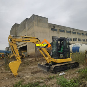 Mini-excavatrice sur chenilles Komatsu PC50MR-3 d'occasion en bon état pour travaux de terrassement, d'occasion avec moteur, boîte de vitesses, pompe - Product Image 2