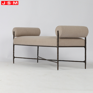 Banc de salon moderne nordique, <span class=keywords><strong>tabouret</strong></span> de chambre, hôtel, appartement, villa, <span class=keywords><strong>tabouret</strong></span> à chaussures, repose-pieds, <span class=keywords><strong>tabouret</strong></span> de bout de lit de luxe léger - Product Image 3