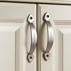 Ieku Cabinet Door Handle Stainless Steel Bar Shape Antirust Surface Decoration - Product Image 1