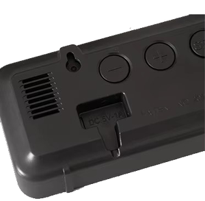 Thiết kế hiện đại LED Đồng Hồ Treo Tường Lớn hiển thị gương kỹ thuật số nhiệt độ ngày báo động nhà bảng phòng ngủ trang trí nội thất tính năng điện tử - Product Image 6