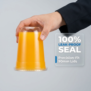 Nuovi Bicchieri 2026 in RPET 100% Riciclabile per Caffè Freddo e Bevande, Personalizzabili con LOGO, Conformi alle Norme Anti-Plastica, 10-24oz - Product Image 3