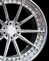 Jantes forgées en alliage 6061 T6 GPW Custom Deep Concave 5*120/114.3 18-22 pouces 2 pièces pour voitures particulières Mercedes Benz Porsche BMW