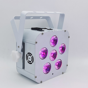 6x18W étape lavage 6In1 LED Par lumière batterie Par lumière LED sans fil pour les événements de club de mariage - Product Image 1