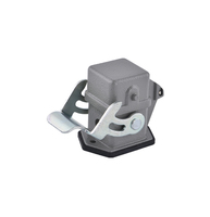 WEVEL H3A-SF-1L H3A-HB-1L H3A-HB-1L-CV IP65 Connecteur industriel rectangulaire robuste mâle/femelle en cuivre plaqué argent moulé sous pression