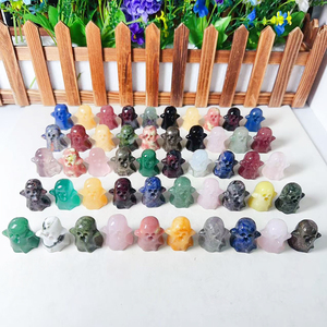 <span class=keywords><strong>Prix</strong></span> de gros – Cristaux de <span class=keywords><strong>quartz</strong></span> améthyste naturels mélangés de 30 mm, pierres semi-précieuses sculptées en forme de <span class=keywords><strong>fantôme</strong></span> pour la décoration d'Halloween - Product Image 5