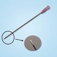 Medizinisches Einweg-Punktionsmesser aus Edelstahl mit Luer-Lock 18G CE-Zertifiziert Schmerzfreie Nadel Veterinär-Chirurgieinstrumente
