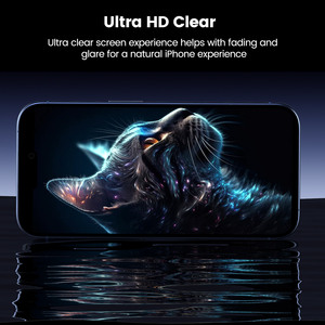 ฟิล์มกระจกนิรภัยแบบโค้งขนาดใหญ่ 21D 0.33 มม. HD สำหรับ <span class=keywords><strong>iPhone</strong></span> 12 13 14 และ Ultra-Mica21D - Product Image 3