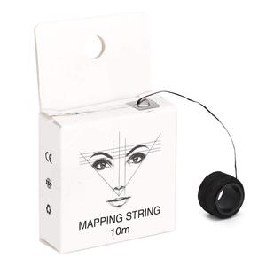 Di alta qualità Henna sopracciglia sopracciglia tatuaggio fronte fronte filo nero bianco Pre-inchiostrato stringa di mappatura utilizzato nel tatuaggio cosmetico - Product Image 4