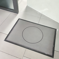 Tapis de porte personnalisé en polyester PVC, antidérapant, absorbant, pour la maison et l'hôtel
