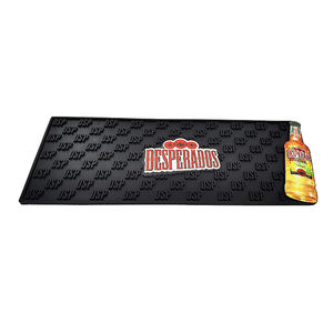 Customizable Silicone PVC Bar Mat Rubber <b>Beer</b> Spill Pad Pub Rail Mat Drip Tray Non Slip Mat Table Mat Placemat <b>Coaster</b> - Product Image 5