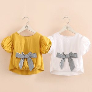 Vêtements pour enfants en gros, vêtements pour bébés, impression de logo, séchage rapide, t-shirt d'usine de Guangzhou - Product Image 2