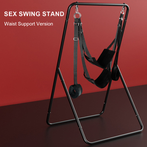 Support pliable triangulaire BANSEY pour balançoire de bondage avec étriers rembourrés pour les jambes, chaise de bondage, lit de bondage, accessoires sexuels - Product Image 1