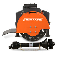 Broyeur de souches AUSTTER SG24 pour tracteur compact, attache 3 points, prise de force (PTO)
