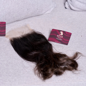 Comprar Cabello Humano Rizado Kinky Ligeramente Procesado con Cierre Frontal, Línea de Cabello Natural, Encaje Transparente HD, Pieza de Cabello Remy - Product Image 1