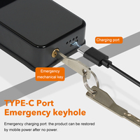 Tuya Wifi Smart Digital Door Lock Code Ic Card Smartphone App Desbloqueo Biométrico Huella digital Cerraduras inteligentes
