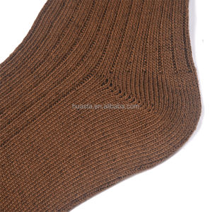 Özel yapılmış kahverengi sıcak taktik Marino yün/7% Elaten çorap <span class=keywords><strong>Hunter</strong></span> örgü Boot çorap - Product Image 4