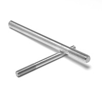 Vis à tête cylindrique à extrémité unique en acier inoxydable 304 de haute qualité, norme DIN, résistante à la corrosion, M4 M5 M6 M8, pour assemblage mécanique