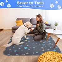 Tapis d'entraînement pour chiens personnalisables OEM&ODM, réutilisables, lavables, antidérapants et imperméables, pour la cage, le dressage et les voyages
