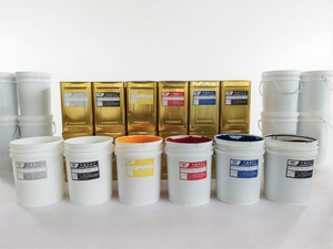 Mực dựa trên dung môi thân thiện với môi trường màu xanh phù hợp cho in ống đồng. - Product Image 2