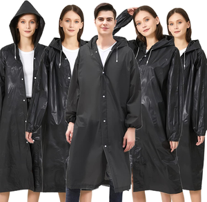 Good Quality Outdoors Waterproof Peva Foldable <strong>Light</strong> Portable comfort Durable Rain Coat <strong>Raincoats</strong> - Product Image 3