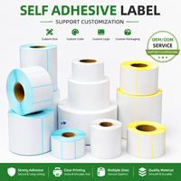Étiquettes d'expédition autocollantes en papier thermique direct TOP/ECO pour usine, formats 50x25, 55x32, 70x20, 100x76, 100x50, 100x150
