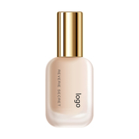 Anti-cernes et Fond de Teint Liquide en Stick avec Protection Solaire, Formule Longue Durée, Végétalien, Hydratant, Teinte Foncée, Taille Standard pour le Visage