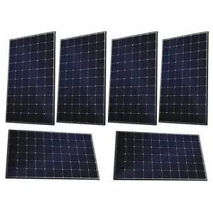 570W 630W Bifacial monokristal güneş pili paneller kiti Hjt tipi şeffaf Backsheet cam ev kullanımı için güç nesil - Product Image 5