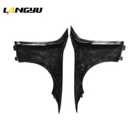 LANGyu 2021+ Accessoires de carrosserie automobile, ailes avant G82, style AE en fibre de carbone pré-imprégnée, ailes latérales pour BMW M4 G82, garde-boue