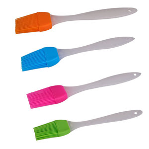 Ensemble de pinceaux à badigeonner en silicone, 4 tailles, pour barbecue, cuisine, pâtisserie, huilage, manche en plastique durable, outil de distribution - Product Image 3
