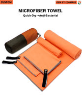 Serviette de sport légère en microfibre, séchage rapide, super absorbante, pour la gym, le fitness, le yoga, la natation, les voyages, la plage et le camping