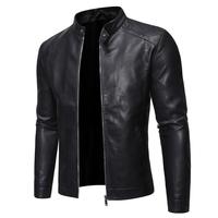 Vestes pour hommes 2023 personnalisées en cuir véritable pour hommes veste de motard en cuir véritable à fermeture éclair