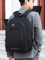 Tissu imperméable grande capacité sac à dos 2025 automne nouveau modèle décontracté affaires cahier sac à dos