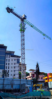 Grue à tour à dessus plat WA6013-8F de 8 tonnes avec la longueur de boom de 60m