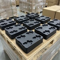 Plateau alvéolé thermoformé sur mesure en PET, ABS, PP, PS – Usine de fabrication – Insert pour emballage de pièces de précision d'électronique grand public
