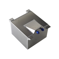 Réservoir Tampon de Carburant en Aluminium 10L 20L 30L 40L 60L 80L avec Bouchon, Cellule à Carburant avec Capteur et Mousse Intérieure