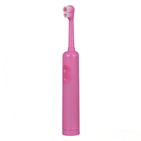 Brosse à dents électrique pour enfants KALWEL personnalisée, poils en nylon doux, rotation automatique 6000 tr/min, étanche, têtes de remplacement