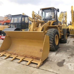 Cargadora de ruedas delanteras Caterpillar Cat 966F Motor nominal de <span class=keywords><strong>20</strong></span> toneladas Bomba Cojinete de caja de cambios Usado pero en buen estado Reacondicionado Venta - Product Image 2