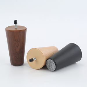 Entrega Rápida: Patas de Sofá de Plástico y Madera de 3.8 Pulgadas, Ajustables, para Muebles de Hotel, Cocina, Comedor, Hospital y Gabinetes - Product Image 3