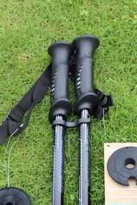 Bâton antichoc tactique <span class=keywords><strong>de</strong></span> défense extérieure Alpenstock antichoc télescopique <span class=keywords><strong>randonnée</strong></span> escalade bon marché bâton <span class=keywords><strong>de</strong></span> marche - Product Image 4