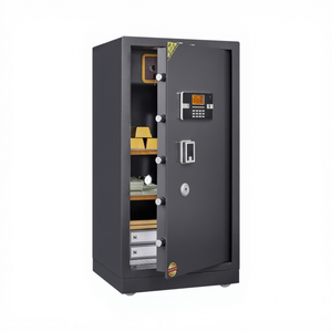 Coffre-fort électronique numérique en acier, portable, grande capacité pour argent, clés, tablettes, avec un design moderne pour usage commercial - Product Image 2