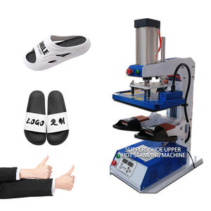 Presse <span class=keywords><strong>à</strong></span> chaud pneumatique <span class=keywords><strong>à</strong></span> petite surface pour transfert de film DTF sur chaussettes, logo en vinyle, taille personnalisée, moteur BW 500W 220V - Product Image 1