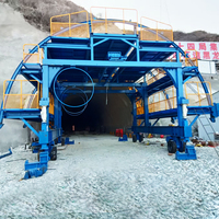 Chariot de pose de panneaux étanches haute performance Système de déplacement intelligent de la machine de tunneling conçu avec précision 1 an