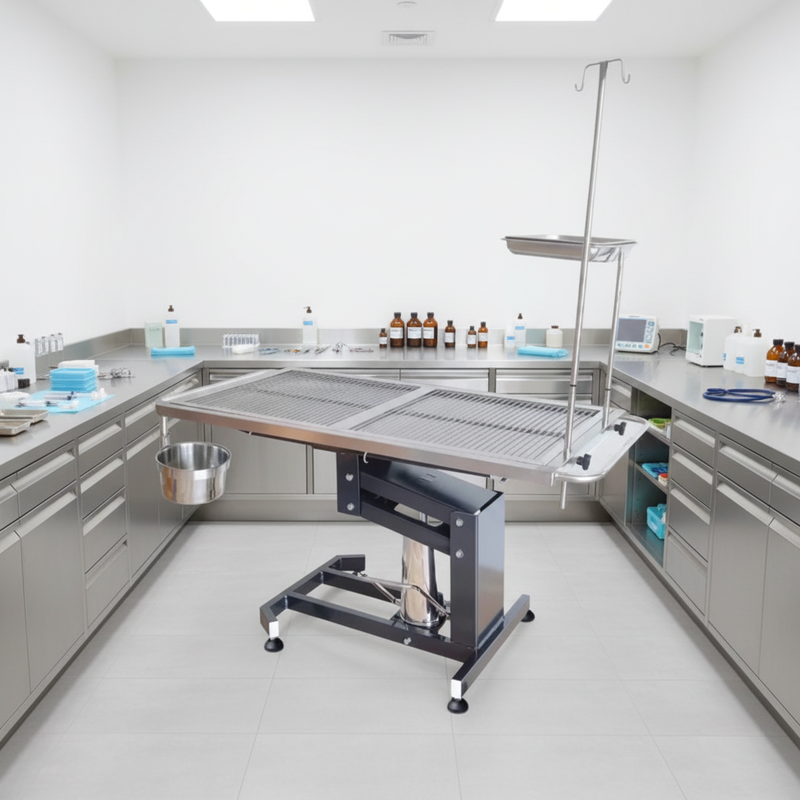 Stable Base Veterinary Surgery Table Suitable