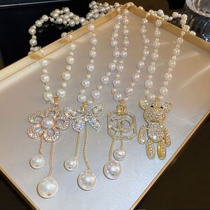 Baroque Natural Freshwater Pearl Handmade Beaded <b>Chain</b> 18K <b>Copper</b> Butterfly Heart Pendant Women Fashion Jewelry Necklace - Product Image 1