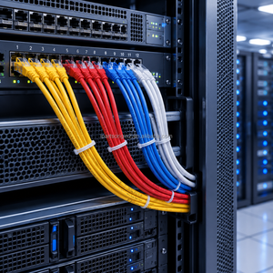 Cable de Red Ethernet CAT6A UTP Slim, 28AWG, Cobre Trenzado, 10Gbps, 500MHz, RJ45, para Cableado de Gabinetes de Alta Densidad - Product Image 3