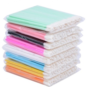 50 applicateurs jetables pour brillant à lèvres, bâtonnets de rouge à lèvres, pinceaux de maquillage pour les lèvres, brosses à cils, outils de beauté - Product Image 3