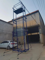 Elektrikli Kaldırma İskelesi, İç ve Dış Mekan Kullanımı için Uzaktan Kumandalı Mobil Yükseltilebilir Çalışma Platformu