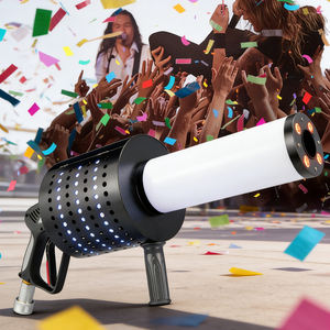 Nueva Máquina de Cañón de Confeti Metálica LED de 7 Colores con Potencia de CA de 1500W y 512 Canales DMX para Bodas, Discotecas, Escenarios y Fiestas - Product Image 1